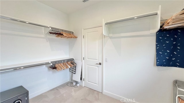 122 Espina, Irvine, CA 92620 - walk in closet featuring carpet floors