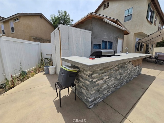 1315 Plaza Way, Perris, CA 92570 - fenced backyard with a patio area and area for grilling