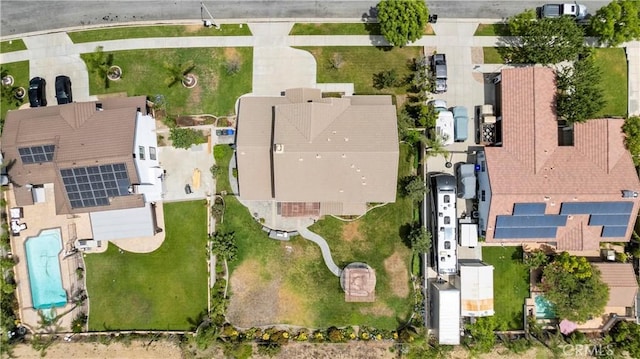 14181 Vai Brothers Dr, Rancho Cucamonga, CA 91739 - aerial overview of property's location with a pool