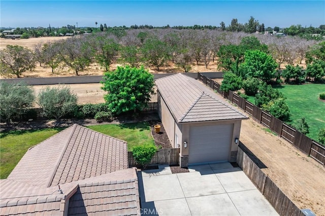 13611 Francisco Dr, Hanford, CA 93230 - view from above of property
