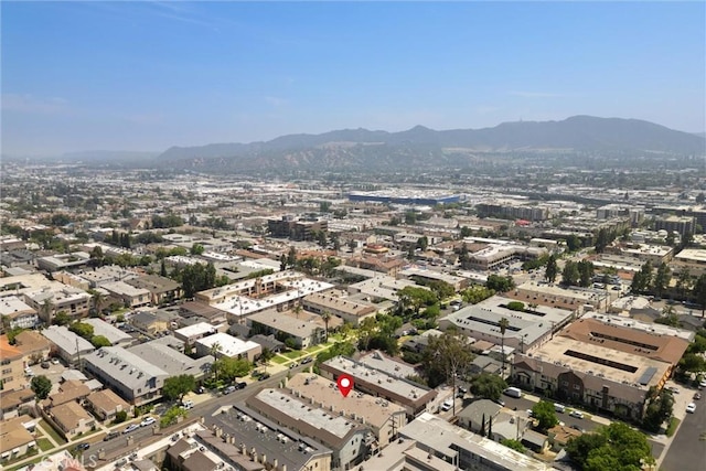 525 E Verdugo Ave Unit E, Burbank, CA 91501 - drone / aerial view of a mountainous background