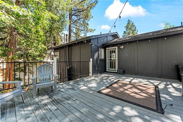 32538 Scandia Dr, Running Springs, CA 92382 - view of deck