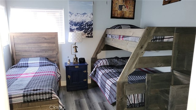 32538 Scandia Dr, Running Springs, CA 92382 - bedroom with wood finished floors