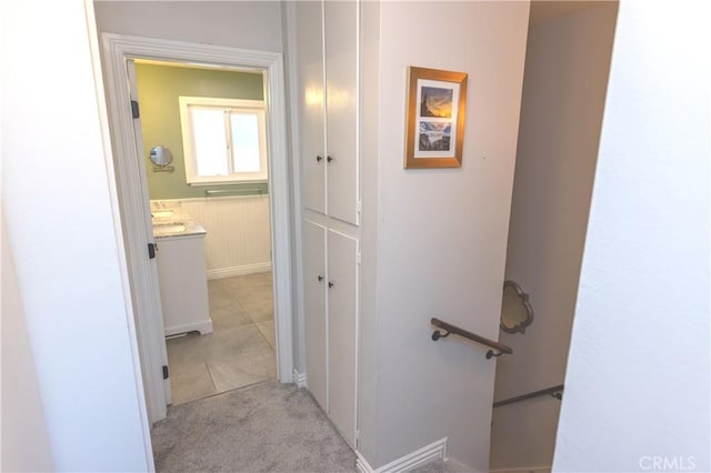 2414 Niagara Way, Costa Mesa, CA 92626 - hall with light carpet