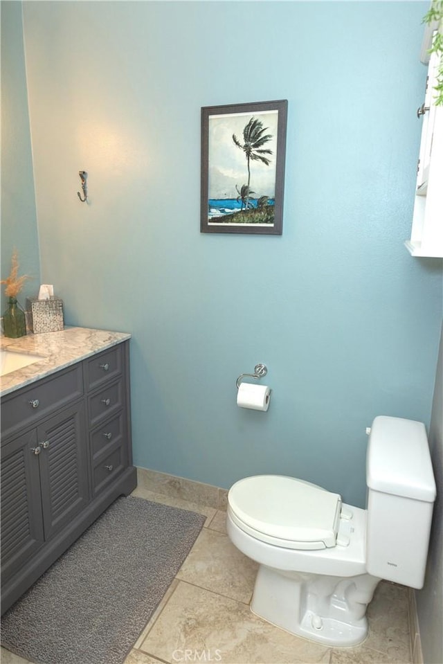 2414 Niagara Way, Costa Mesa, CA 92626 - bathroom featuring vanity and tile patterned flooring