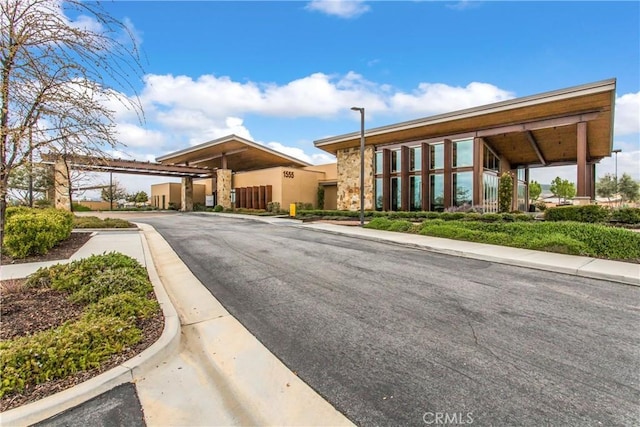 1563 Sunswept Way, Beaumont, CA 92223 - view of asphalt street featuring sidewalks and curbs