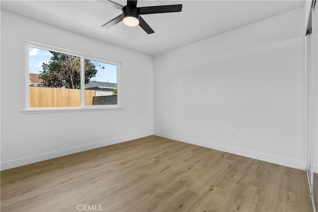 13635 Frady Ave, Chino, CA 91710 - spare room featuring wood finished floors and ceiling fan