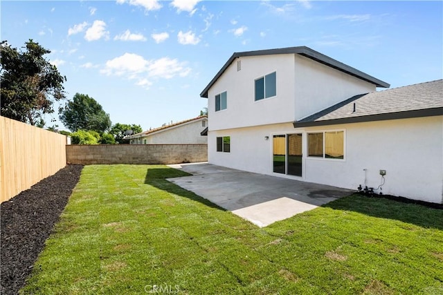 13635 Frady Ave, Chino, CA 91710 - fenced backyard featuring a patio