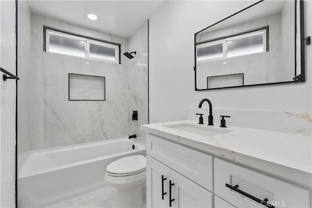 13635 Frady Ave, Chino, CA 91710 - bathroom featuring vanity and  shower combination