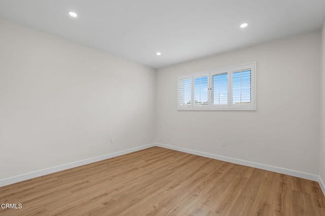 1200 W Huntington Dr Unit 21, Arcadia, CA 91007 - spare room featuring recessed lighting and light wood-style flooring