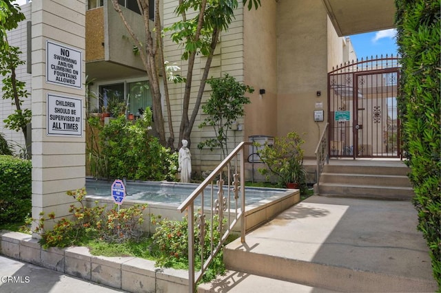 1200 W Huntington Dr Unit 21, Arcadia, CA 91007 - property entrance featuring a gate
