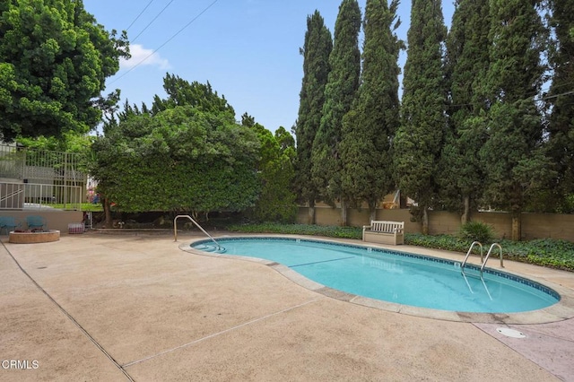 1200 W Huntington Dr Unit 21, Arcadia, CA 91007 - view of pool featuring a patio