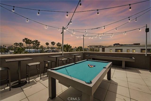 355 N Cleveland St Unit 211, Oceanside, CA 92054 - recreation room with tile patterned flooring and pool table