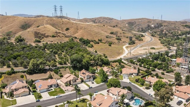 25961 Brookmere Ave, Loma Linda, CA 92354 - aerial view of property's location featuring a mountain backdrop and nearby suburban area