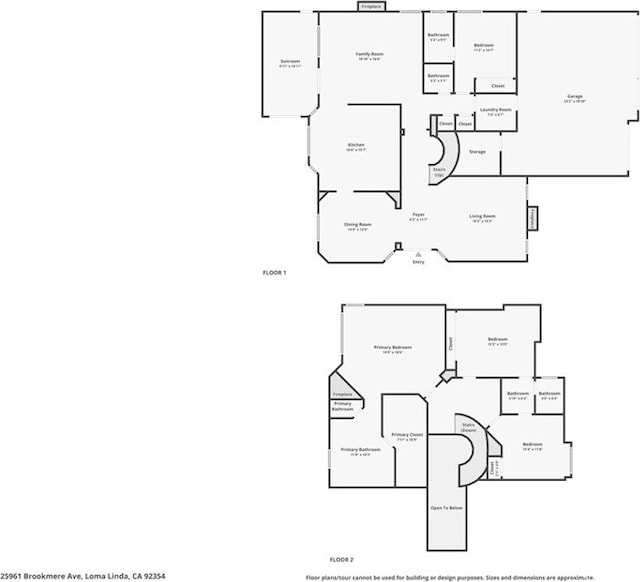 25961 Brookmere Ave, Loma Linda, CA 92354 - view of property floor plan