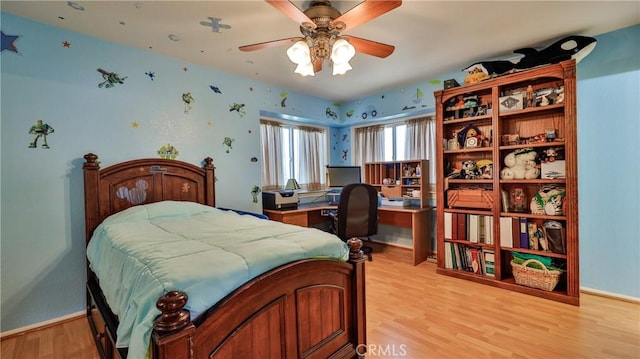 25961 Brookmere Ave, Loma Linda, CA 92354 - bedroom with light wood-style floors and baseboards