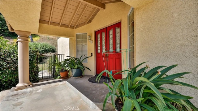 25961 Brookmere Ave, Loma Linda, CA 92354 - property entrance with stucco siding