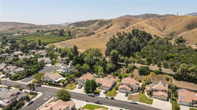 25961 Brookmere Ave, Loma Linda, CA 92354 - aerial overview of property's location with nearby suburban area and mountains