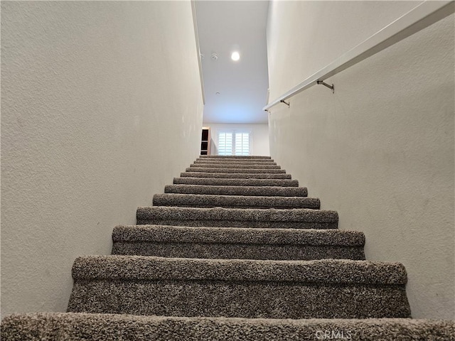 29604 Kyles Cir, Winchester, CA 92596 - stairway with a textured wall