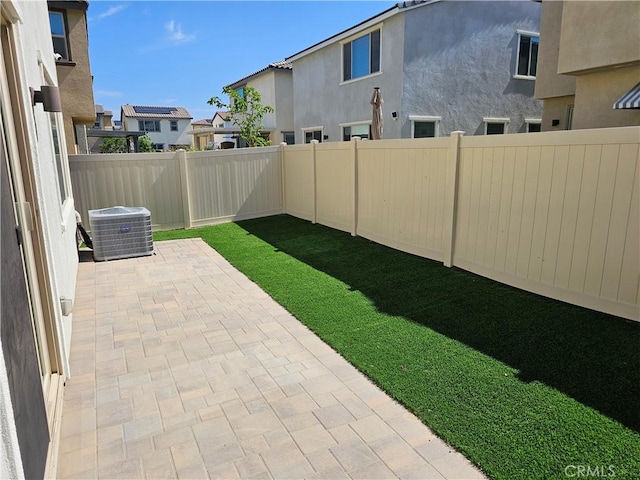 29604 Kyles Cir, Winchester, CA 92596 - fenced backyard with a patio and a residential view