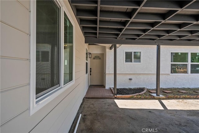 13612 Mercer St, Pacoima, CA 91331 - view of exterior entry featuring stucco siding