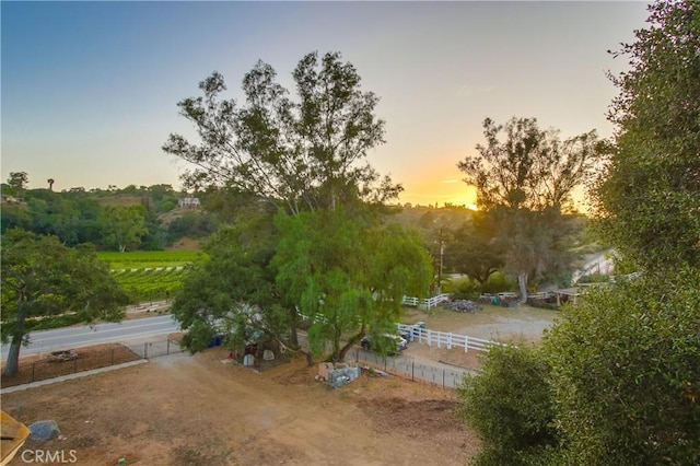 2424 Gird Rd, Fallbrook, CA 92028 - view of yard featuring a view of countryside