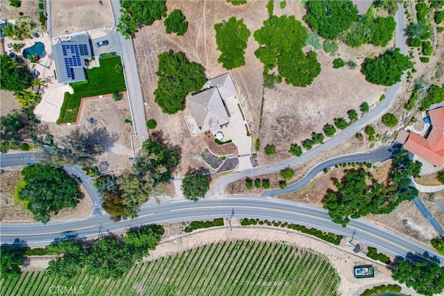 2424 Gird Rd, Fallbrook, CA 92028 - aerial view of property's location featuring rural landscape