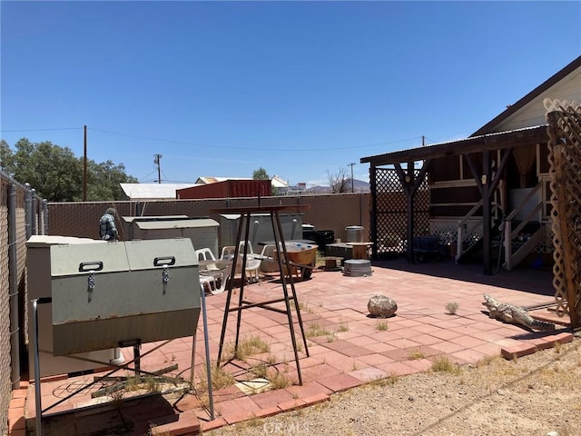 35590 Santa Fe St, Daggett, CA 92327 - view of patio