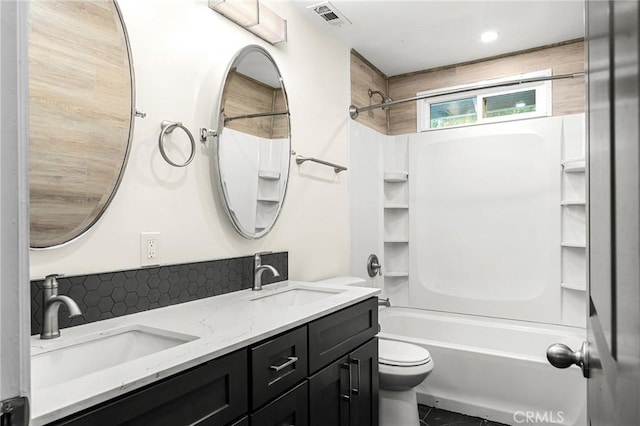 1131 Stewart Ave, Chico, CA 95926 - full bath with shower / bathtub combination and double vanity