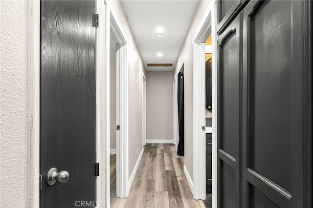 1131 Stewart Ave, Chico, CA 95926 - hall with light wood-type flooring and baseboards