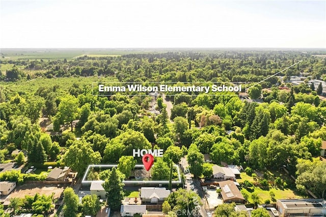 1131 Stewart Ave, Chico, CA 95926 - aerial perspective of suburban area with a forest