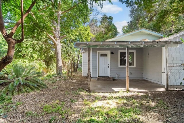 1131 Stewart Ave, Chico, CA 95926 - rear view of property with a patio
