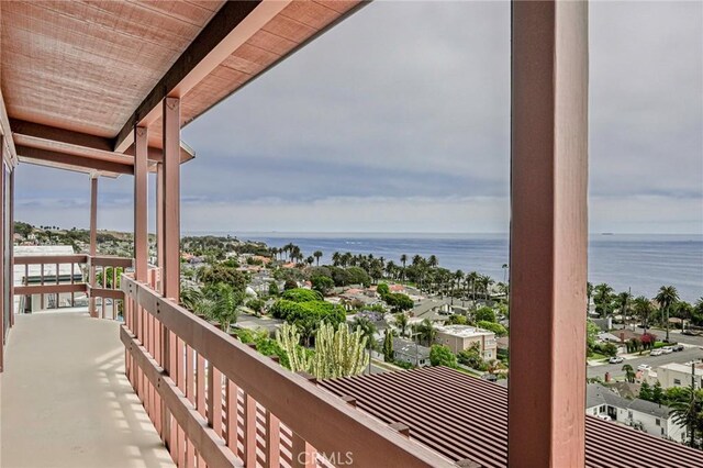 1323 Silvius Ave, San Pedro, CA 90731 - balcony featuring a water view