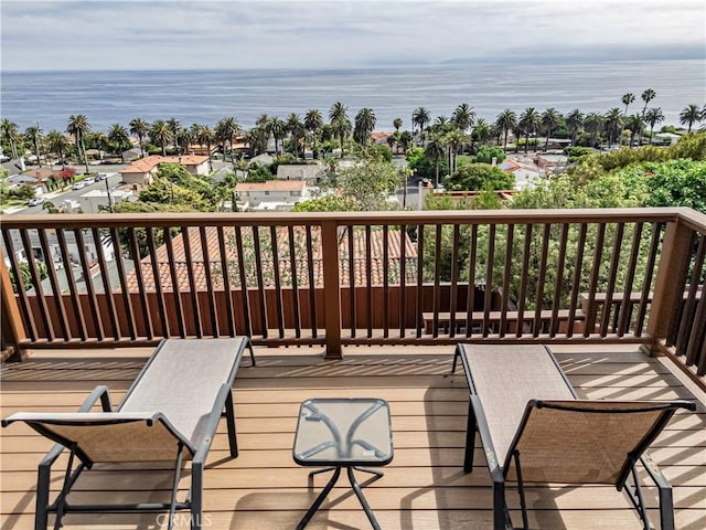 1323 Silvius Ave, San Pedro, CA 90731 - deck with a water view