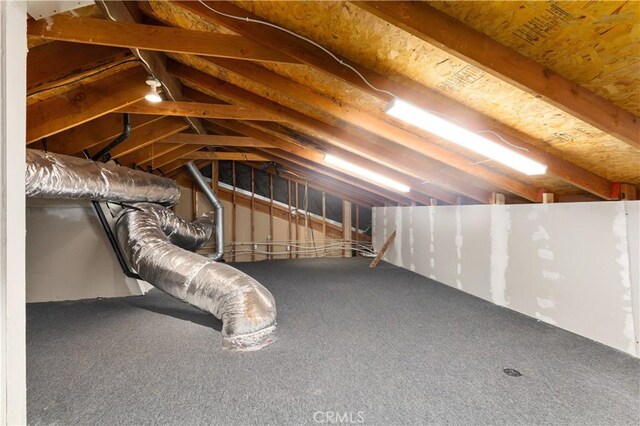 14220 El Monte Rd, Atascadero, CA 93422 - view of unfinished attic