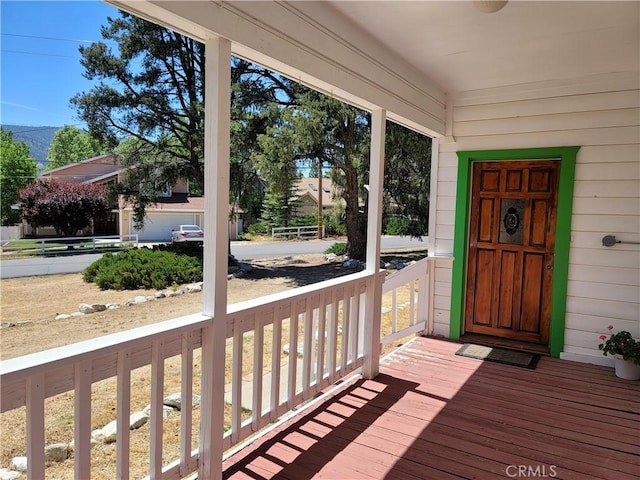 1004 Coldwater Dr, Frazier Park, CA 93225 - view of porch