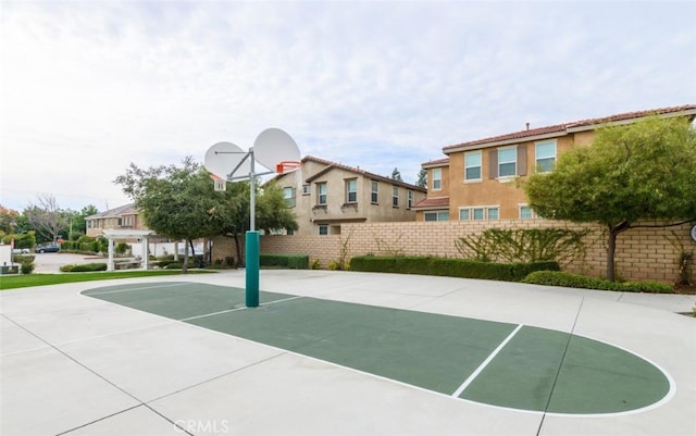 1504 Granada Rd, Upland, CA 91786 - view of basketball court with community basketball court