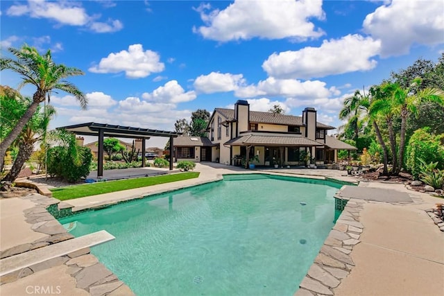 1013 Idaho Ct, Claremont, CA 91711 - swimming pool with a patio area