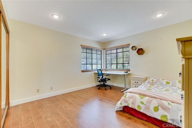 1013 Idaho Ct, Claremont, CA 91711 - bedroom with wood finished floors and recessed lighting