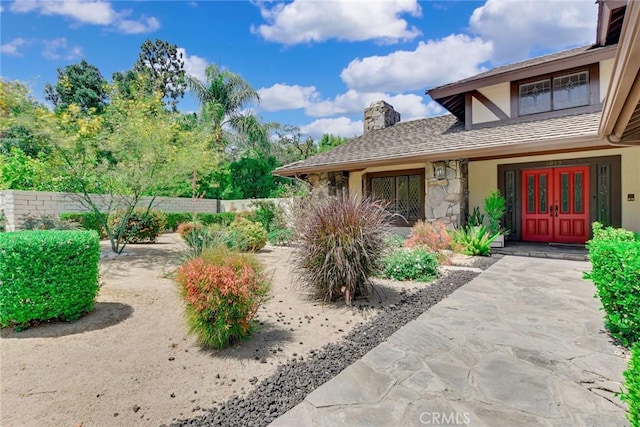 1013 Idaho Ct, Claremont, CA 91711 - view of yard featuring french doors