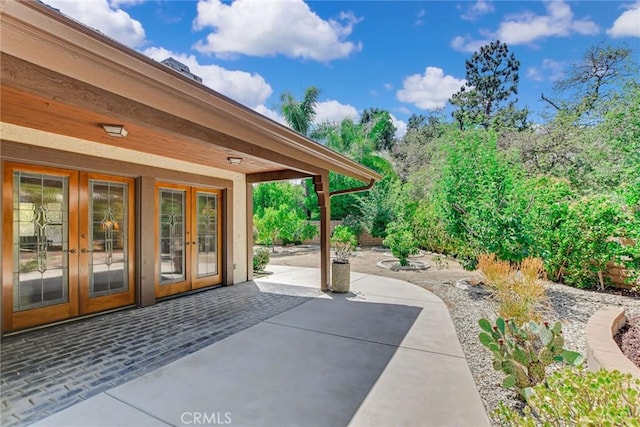 1013 Idaho Ct, Claremont, CA 91711 - view of patio / terrace with french doors