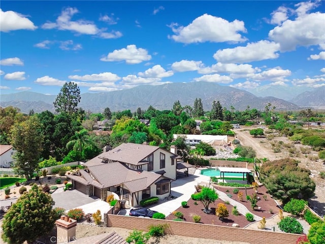 1013 Idaho Ct, Claremont, CA 91711 - drone / aerial view of a mountainous background