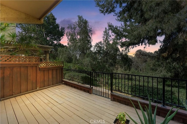 532 Riviera Ct, Fullerton, CA 92835 - view of deck at dusk