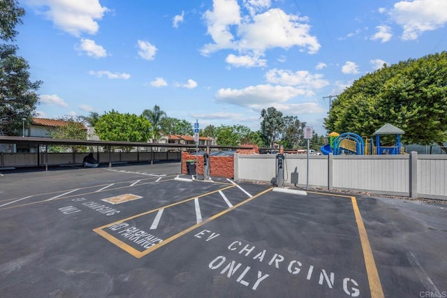13323 Rancho Penasquitos Blvd Unit D206, San Diego, CA 92129 - view of partially covered parking lot