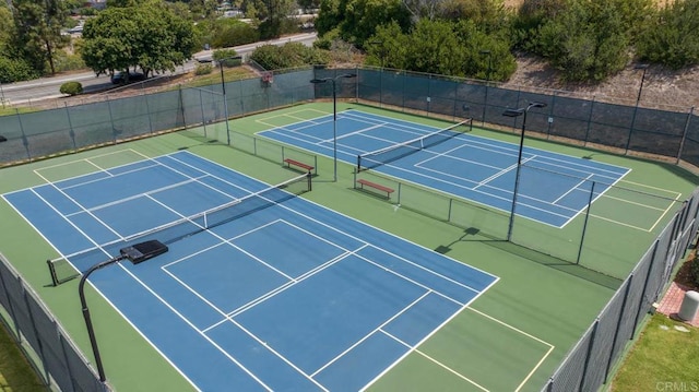 13323 Rancho Penasquitos Blvd Unit D206, San Diego, CA 92129 - view of tennis court with community basketball court