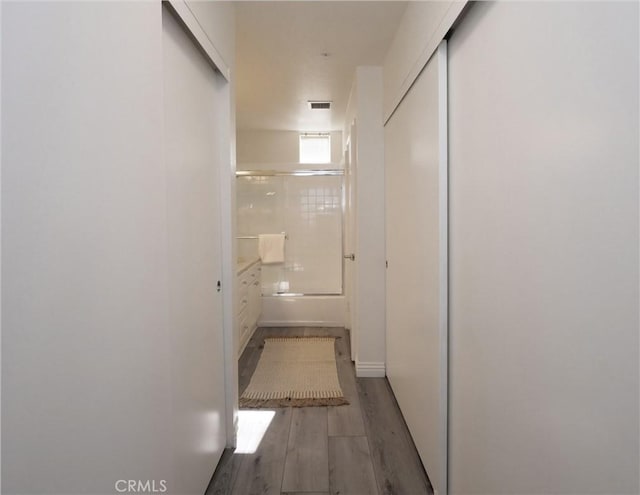 1281 Cabrillo Ave Unit 306, Torrance, CA 90501 - hall with wood finished floors