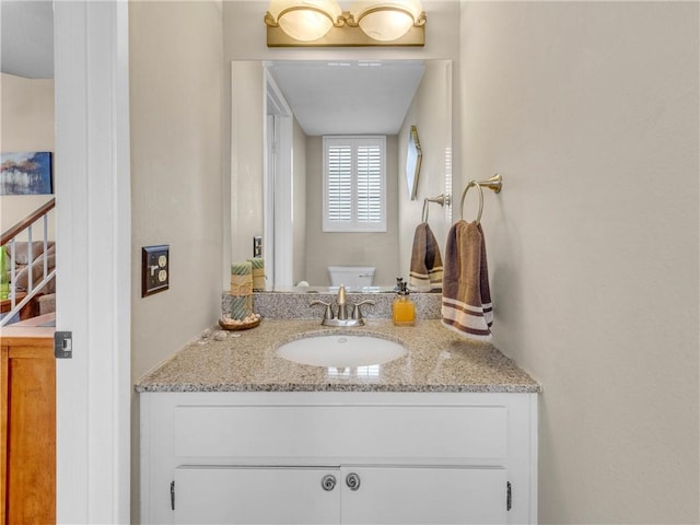 2756 Lemon Dr, Simi Valley, CA 93063 - bathroom featuring vanity and toilet