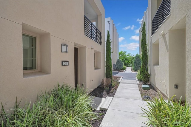 208 Harringay, Irvine, CA 92618 - view of home's exterior with stucco siding