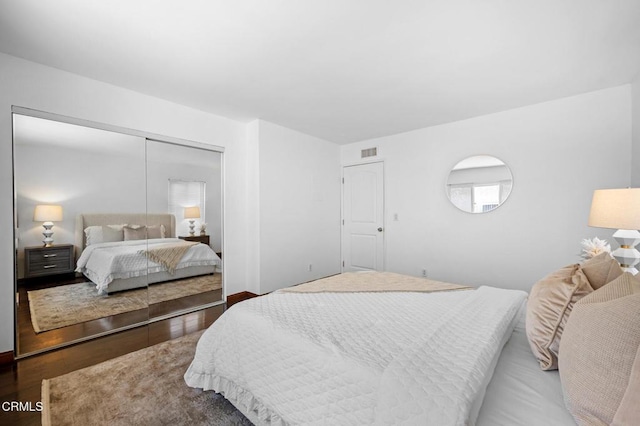 5036 Echo St Unit 37, Los Angeles, CA 90042 - bedroom with a closet and wood finished floors