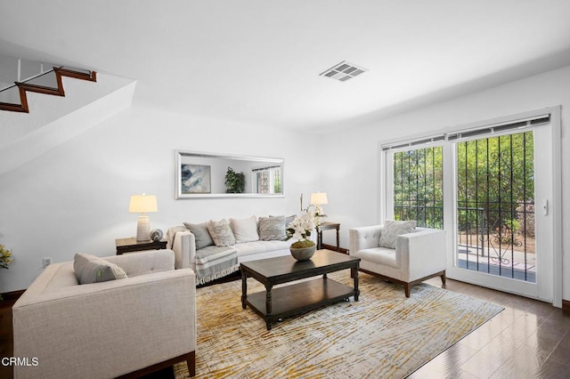 5036 Echo St Unit 37, Los Angeles, CA 90042 - living room with stairway